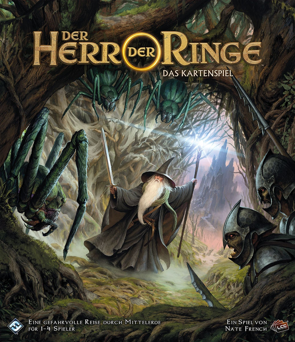Fantasy Flight Games Der Herr der Ringe: Das Kartenspiel – Kartenspiel, 1–4 Spieler, ab 14 Jahren, 30 Min., DE