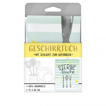Sheepworld Geschirrtuch 45 × 60 cm, Baumwolle, Mehrfarbig