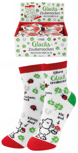 Sheepworld Zaubersocken – Grösse 36–40, Weiss