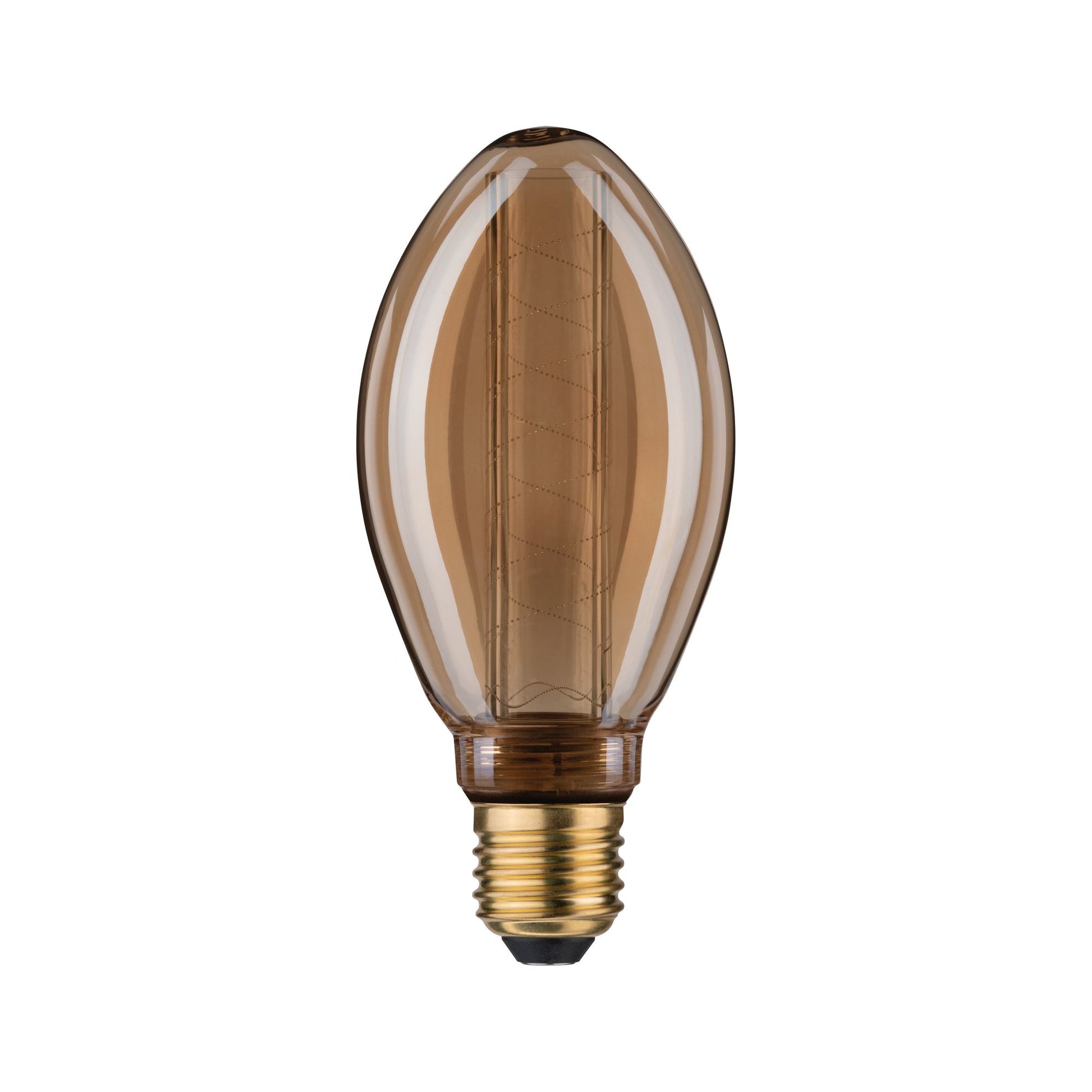 Paulmann Leuchtmittel E27 Kerze – Warmweiss 1800 K, 200 lm, 4 W – 1 Stk., Gold