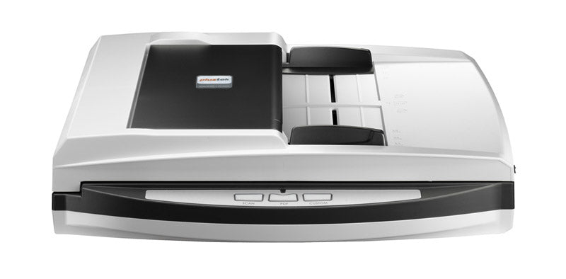 Plustek PL4080 – Flachbettscanner mit ADF, A4, Duplex, 40 ppm, 600 dpi, ADF 50 Blatt, USB