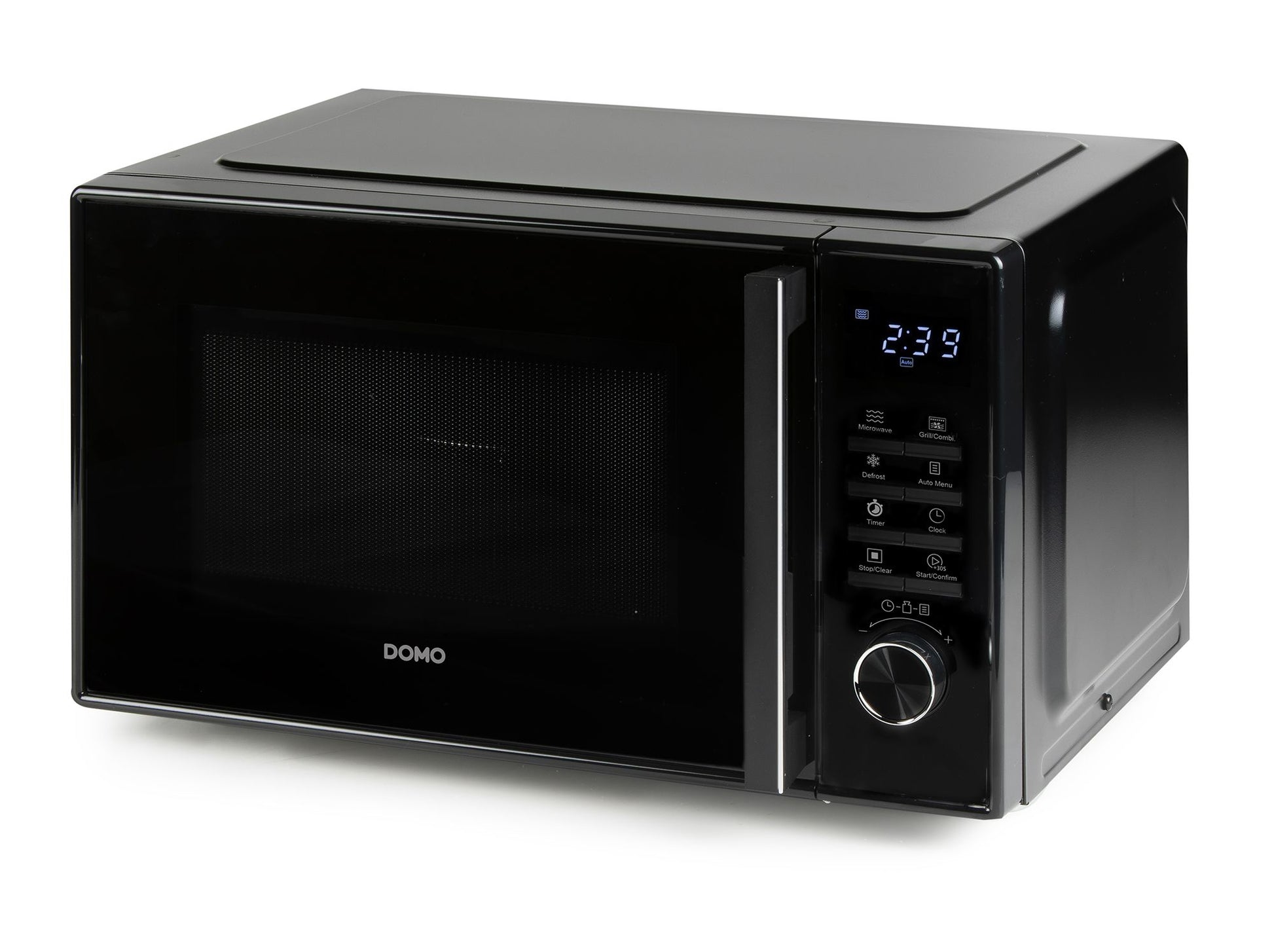 Domo Grill Mikrowelle DO22501G – 25 l, Grill, 1000 W – Schwarz