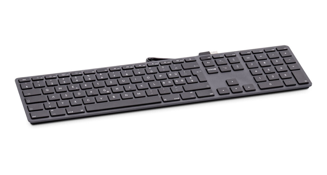 LMP Tastatur, kabelgebunden (USB-A), CH-Layout (DE-CH), Fullsize (mit Ziffernblock) – für macOS
