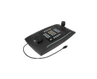 Mobotix PTZ-Keyboard – Bedienpult – kabelgebunden (USB 2.0) – beleuchtete Tasten – schwarz – für MOBOTIX HUB