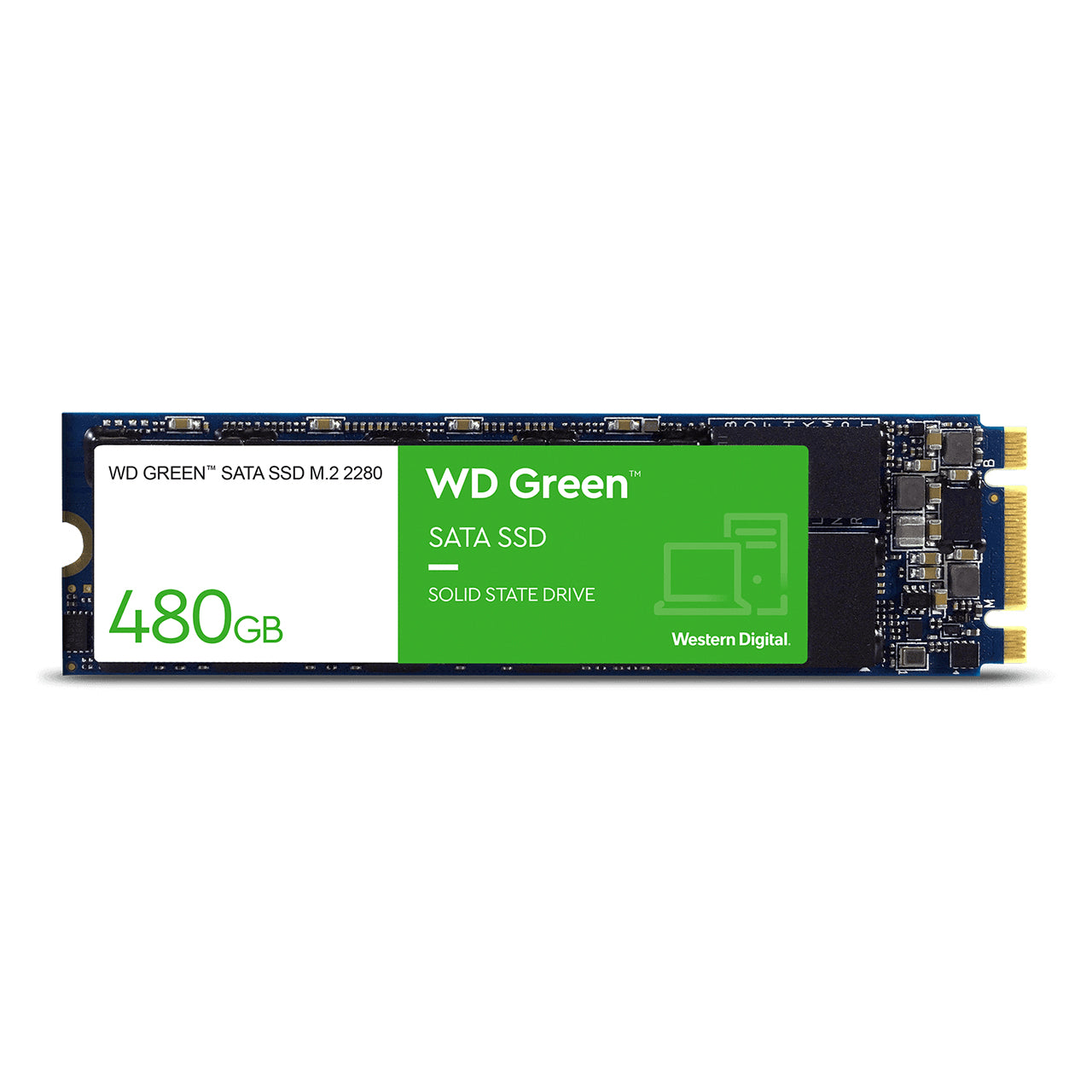 Western Digital Green WDS480G3G0B Speichergerät – 480 GB, SATA III, M.2