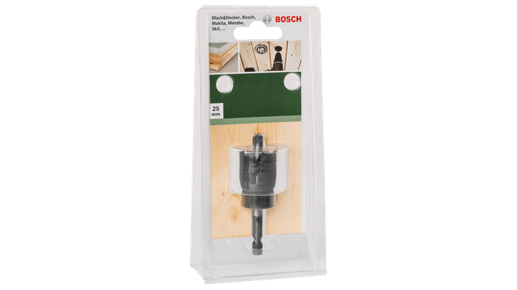 Bosch Bohrkrone 75 mm Sechskantschaft – für Gipskarton & Holz – 1 Stück – für Akkuschrauber