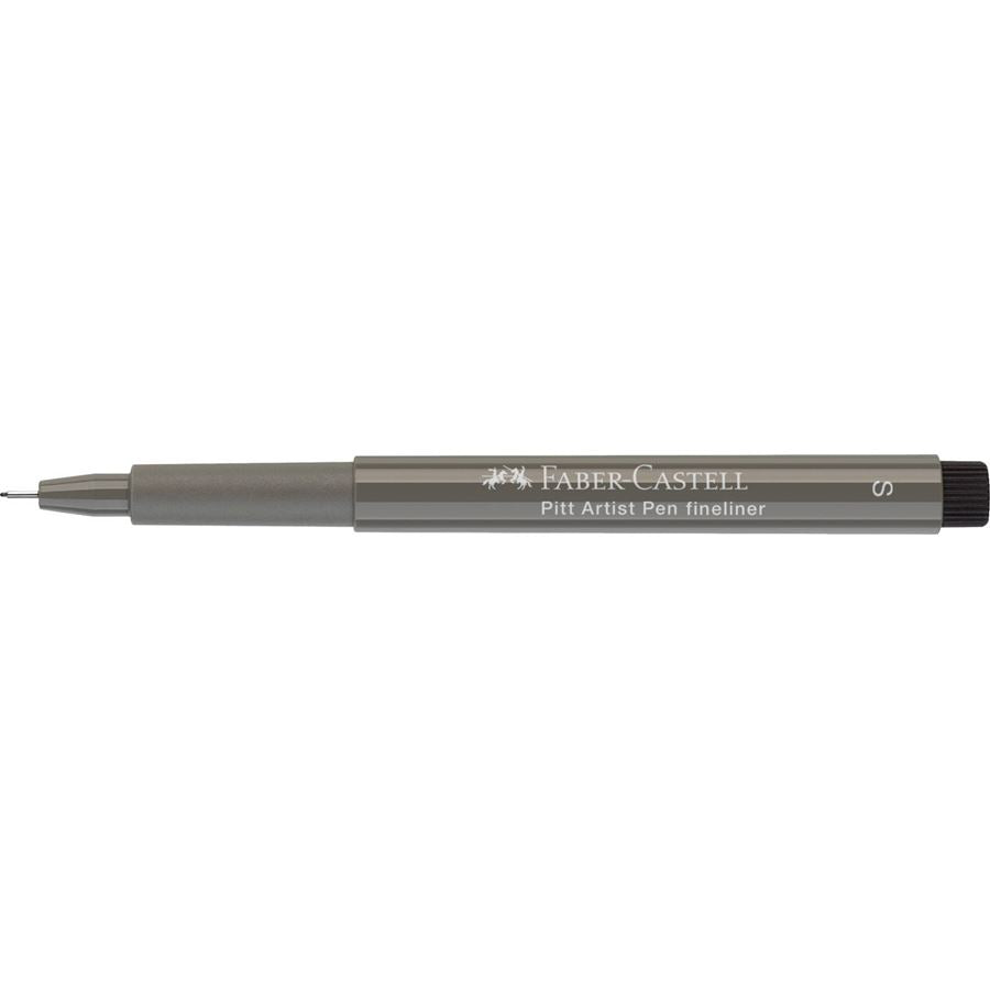 Faber-Castell PITT Artist Pen Fineliner – 0,3 mm, warmgrau, wasserfest