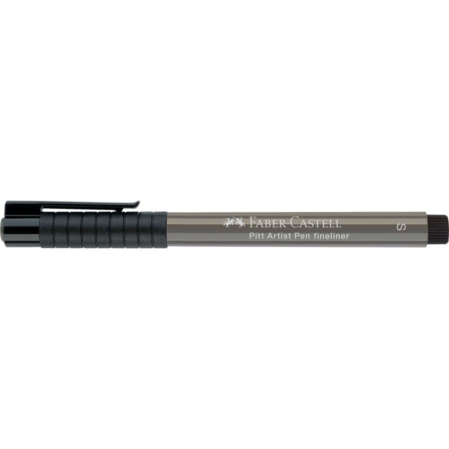 Faber-Castell PITT Artist Pen Fineliner – 0,3 mm, warmgrau, wasserfest