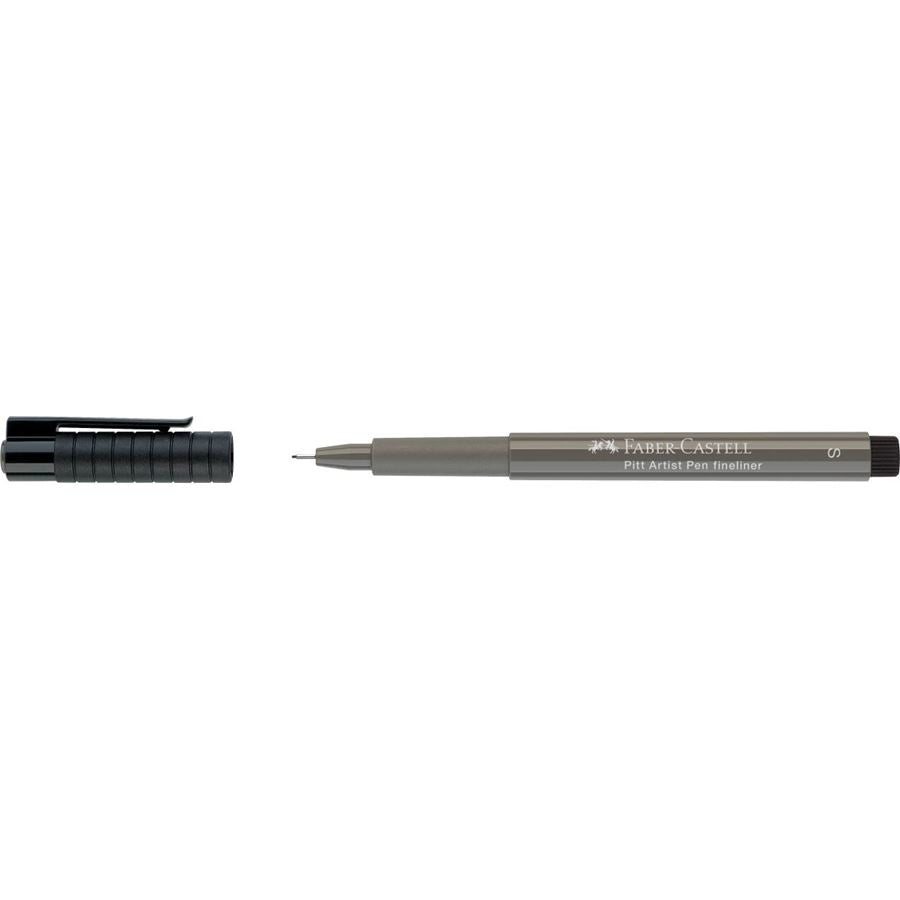 Faber-Castell PITT Artist Pen Fineliner – 0,3 mm, warmgrau, wasserfest