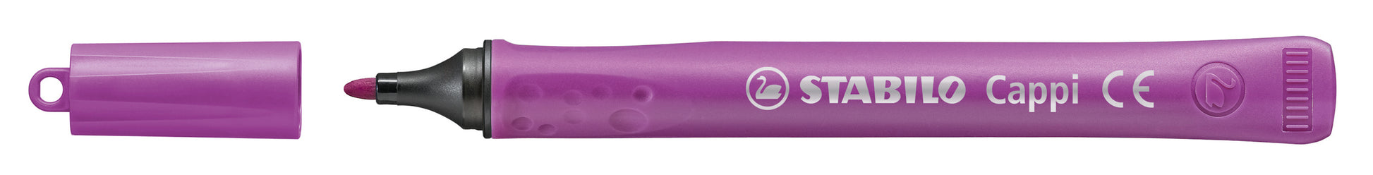 STABILO Filzstifte Cappi Arty, Strichbreite 1 mm, auswaschbar, 18 Farben