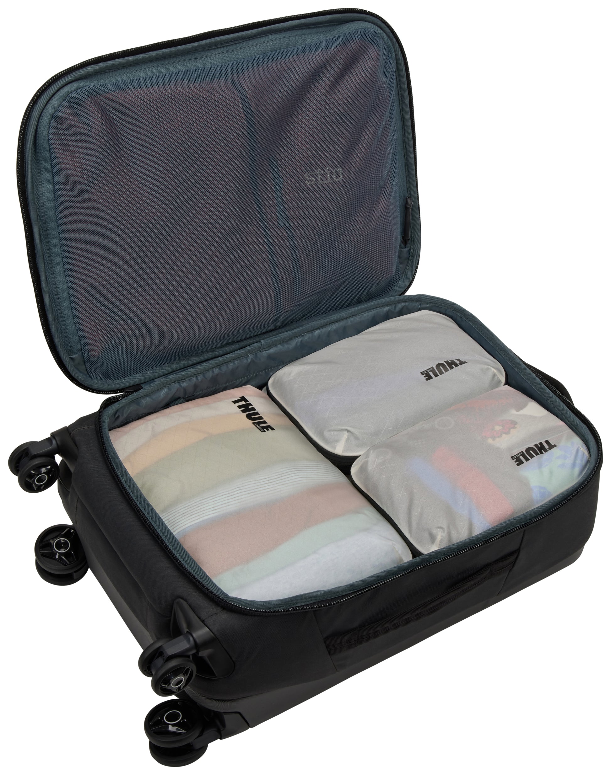 Thule Packwürfel-Set Accent TCCS201 – bluesign, 3 l – weiss, Nylon – 2-teilig
