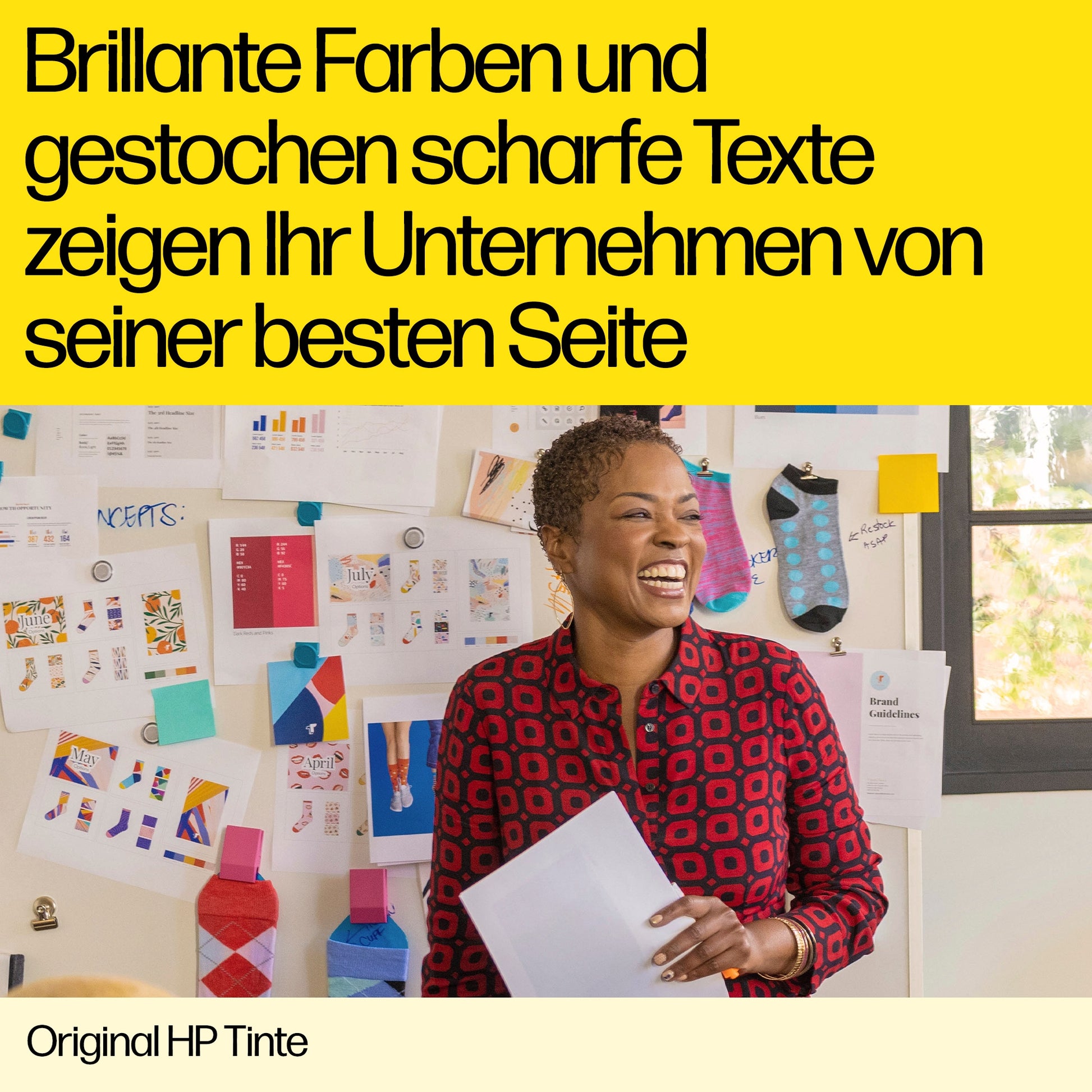 HP 924 Gelb Tintenpatrone (Original) – 400 Seiten – für HP OfficeJet Pro 8120e/8130e/8135e – 4K0U5NE