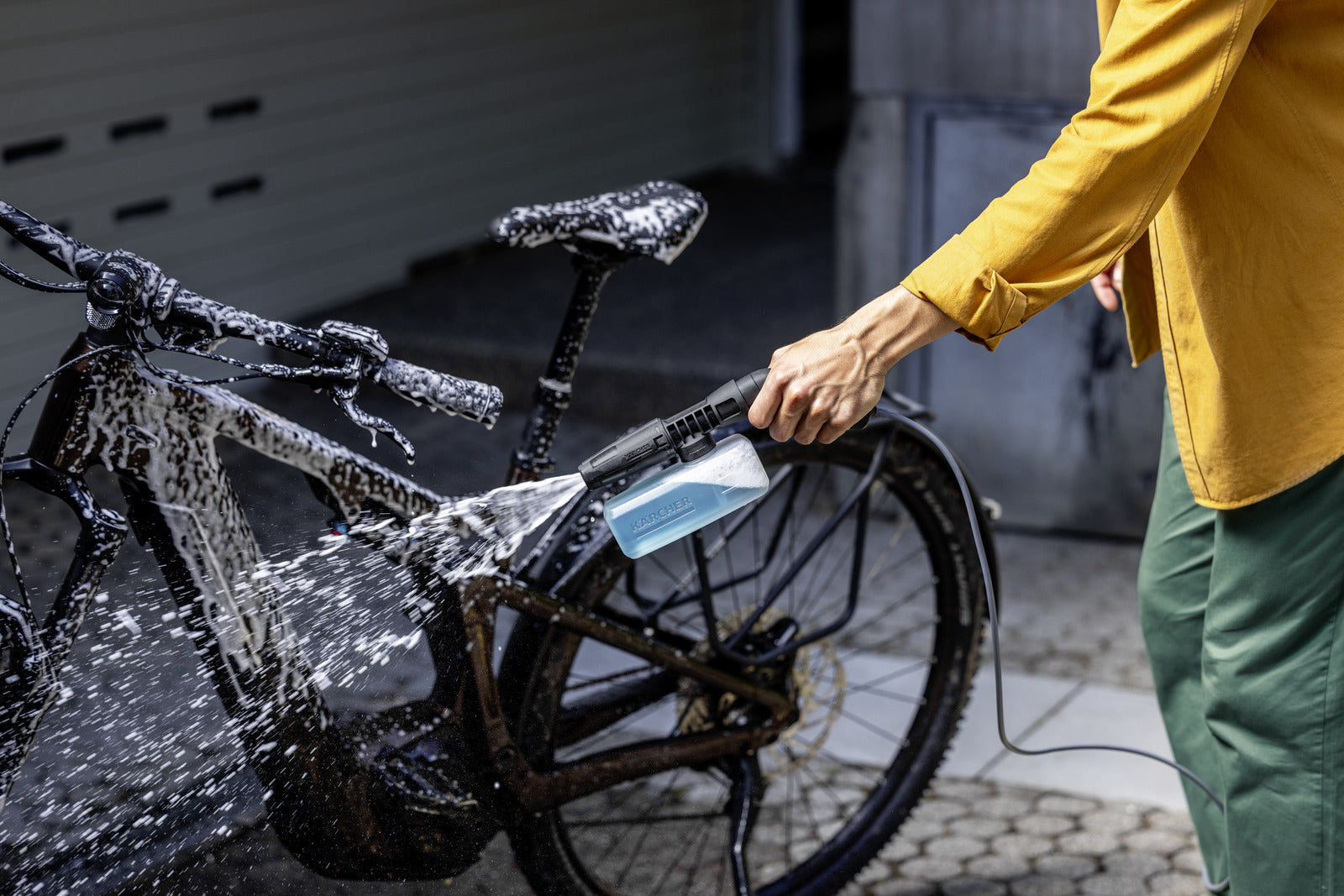 Kärcher Düse 2.644-419.0 (Kegeldüse) – schwarz/weiss, für OC3, OC 3 Plus, OC 3 + Bike und andere – 6,1 × 16,5 × 10,5