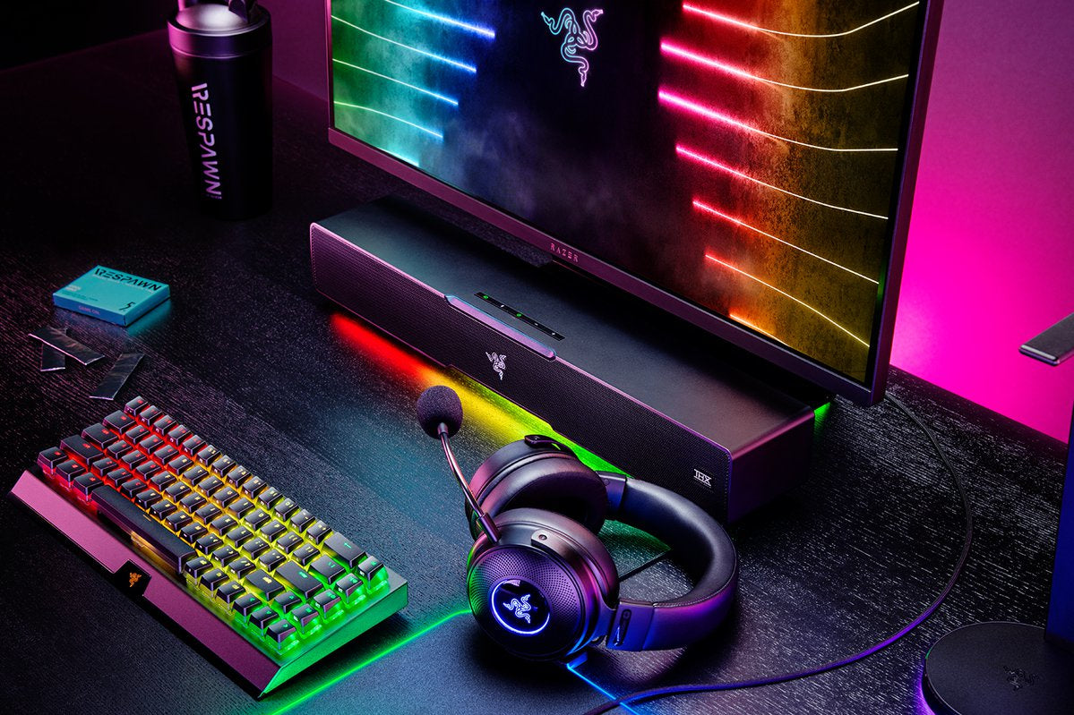 Razer Leviathan V2 – PC-Lautsprecher-Set – 7.1, THX, Bluetooth 5.2, USB, Schwarz