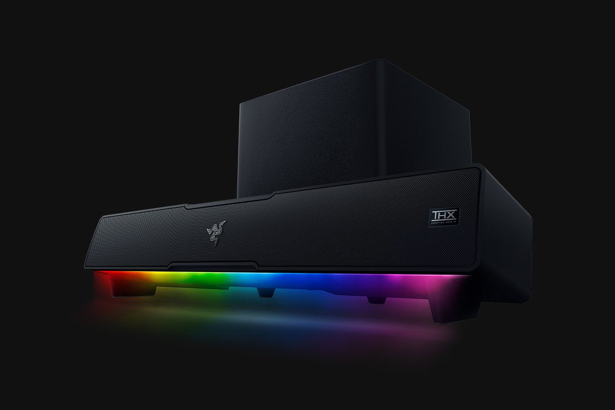 Razer Leviathan V2 – PC-Lautsprecher-Set – 7.1, THX, Bluetooth 5.2, USB, Schwarz