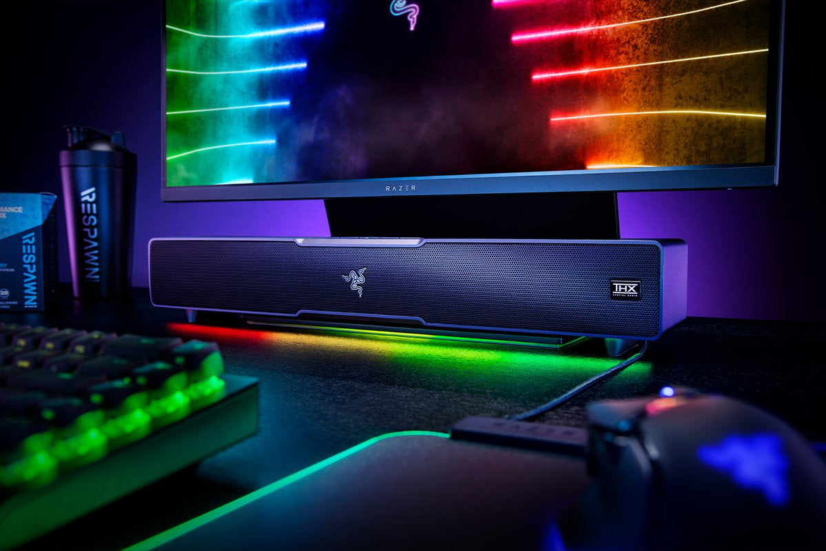 Razer Leviathan V2 – PC-Lautsprecher-Set – 7.1, THX, Bluetooth 5.2, USB, Schwarz