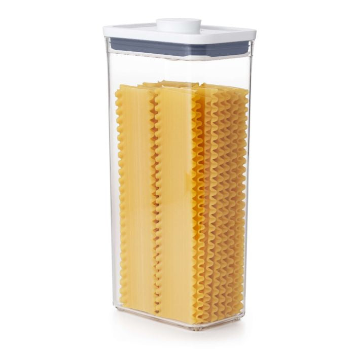 OXO Good Grips Pop – Vorratsdose 3,5 l, 16 × 10,5 × 32 cm, Kunststoff, Weiss