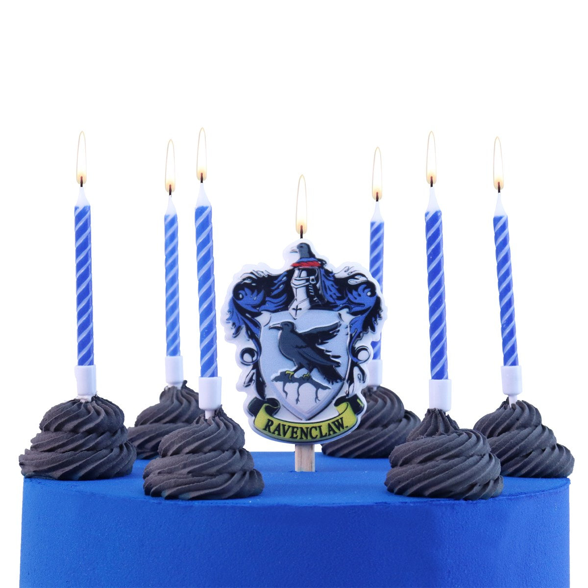 PME Geburtstagskerzen Harry Potter Ravenclaw – Grün – 7,0 cm – Kunststoff – 7 Stk
