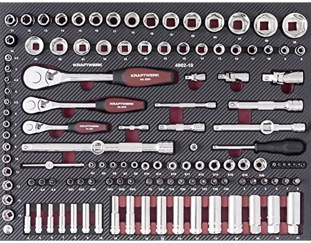 KRAFTWERK Steckschlüssel-Set – 4902-10-1