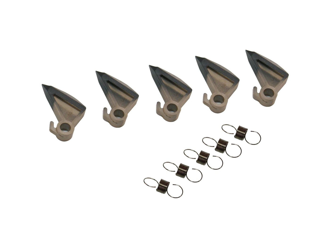 CoreParts Rollen-Kit, Picker-Finger, 5er-Set, Braun – für Bizhub 420/421/500 und andere