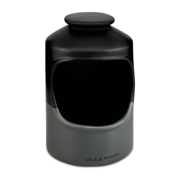 Cole & Mason Vorratsdose 250 ml, Ø 11 × 17 cm, Keramik, Schwarz
