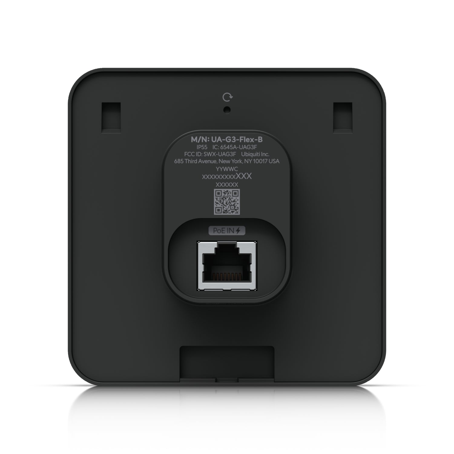 Ubiquiti Basis-Zugangskontrollleser, NFC, Schwarz, IP55, 84 × 84 × 40.8 mm, 165 g