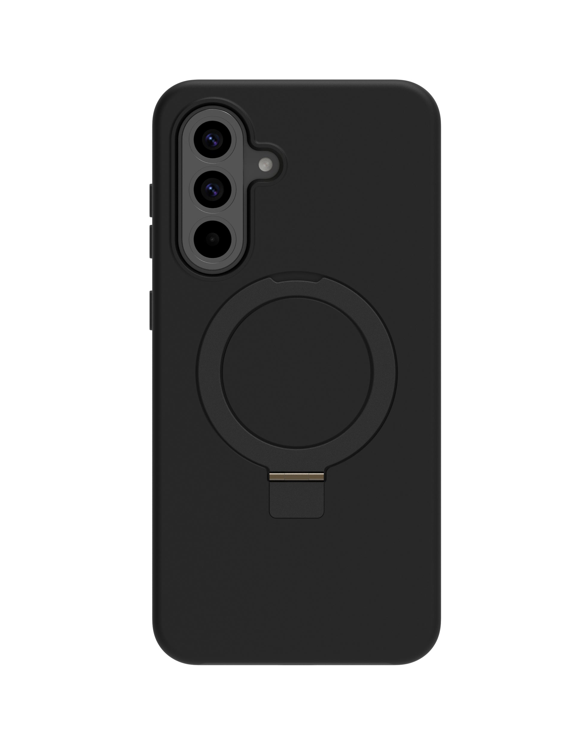 dbramante1928 Iceland Pro Kick Backcover – für Samsung Galaxy A56 5G – mit Ständer, Kunststoff, Schwarz