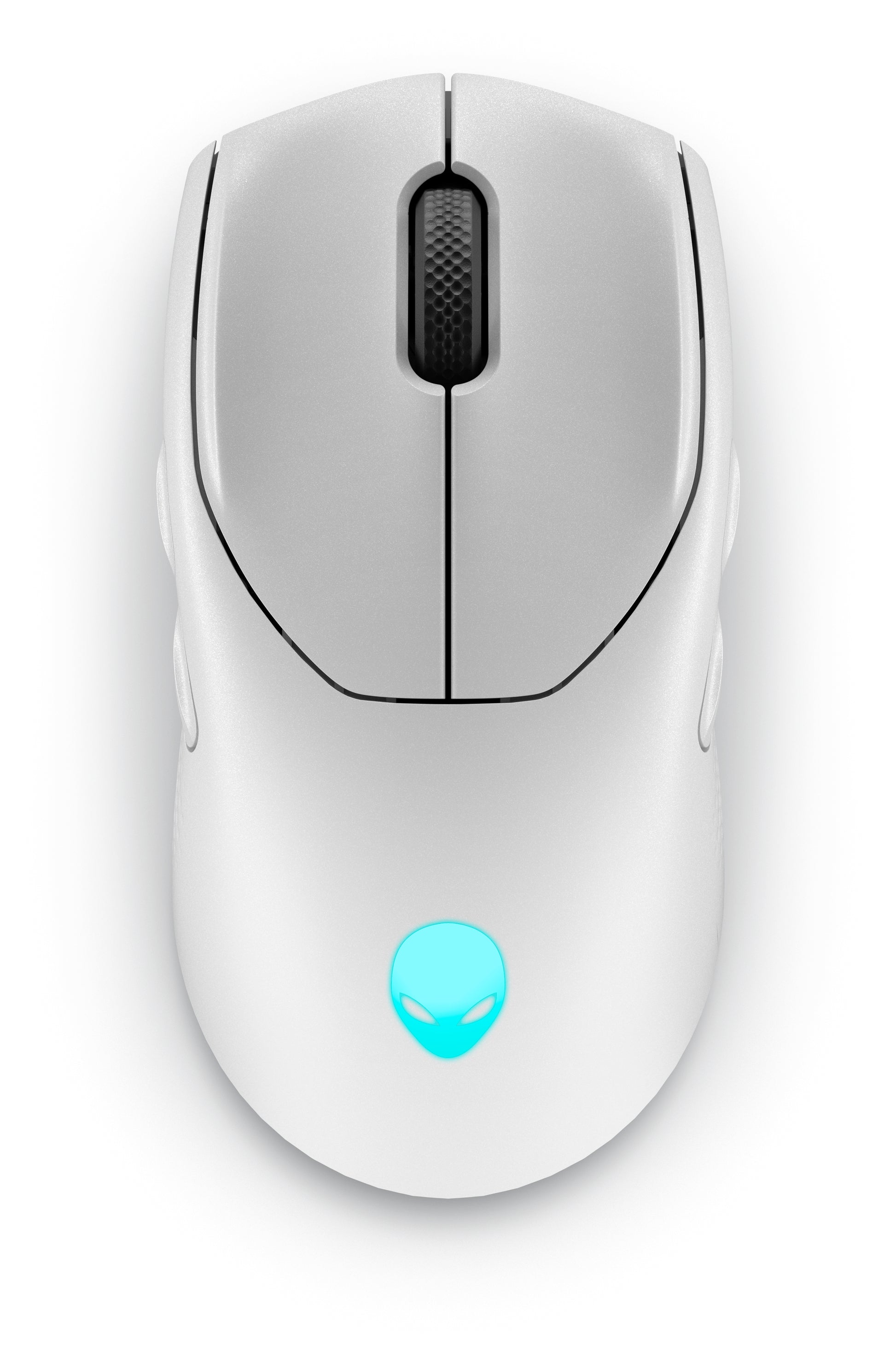 Alienware AW720M – Gaming-Maus – Kabellos (Bluetooth/2,4 GHz), 26000 DPI, RGB-Beleuchtung, beidhändig, Weiss
