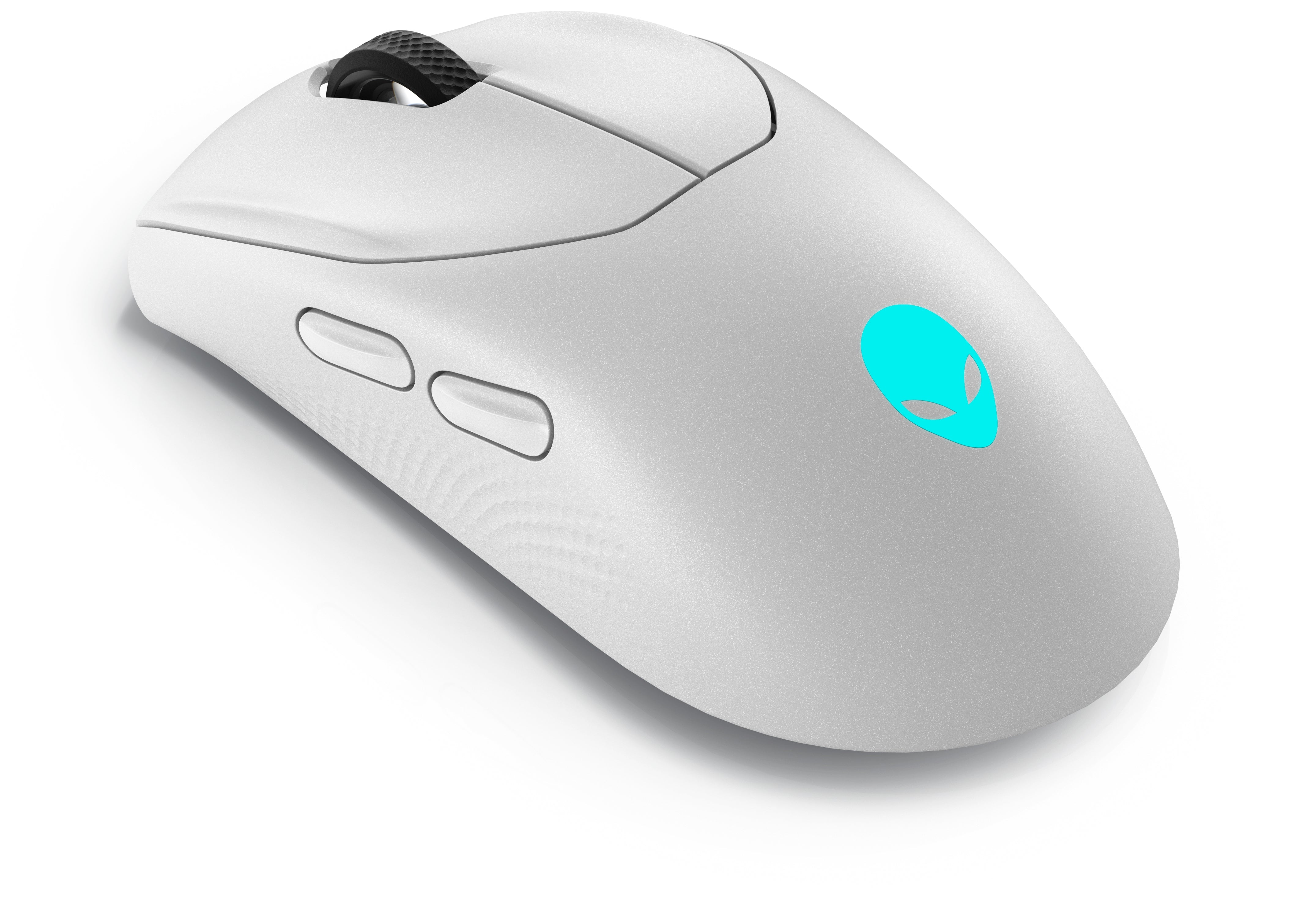 Alienware AW720M – Gaming-Maus – Kabellos (Bluetooth/2,4 GHz), 26000 DPI, RGB-Beleuchtung, beidhändig, Weiss