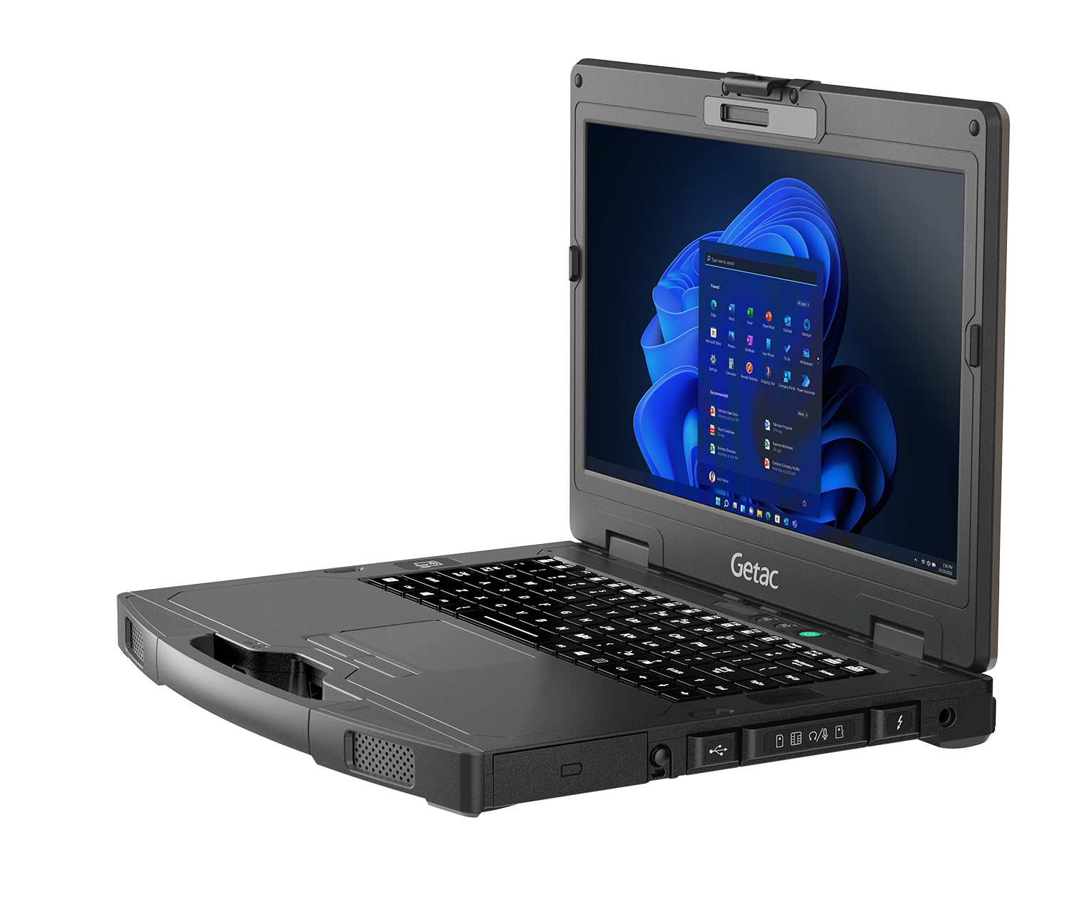 Getac S410 G4 – 14" HD, Core i7-1165G7, 16 GB, 512 GB SSD, Win 11 Pro
