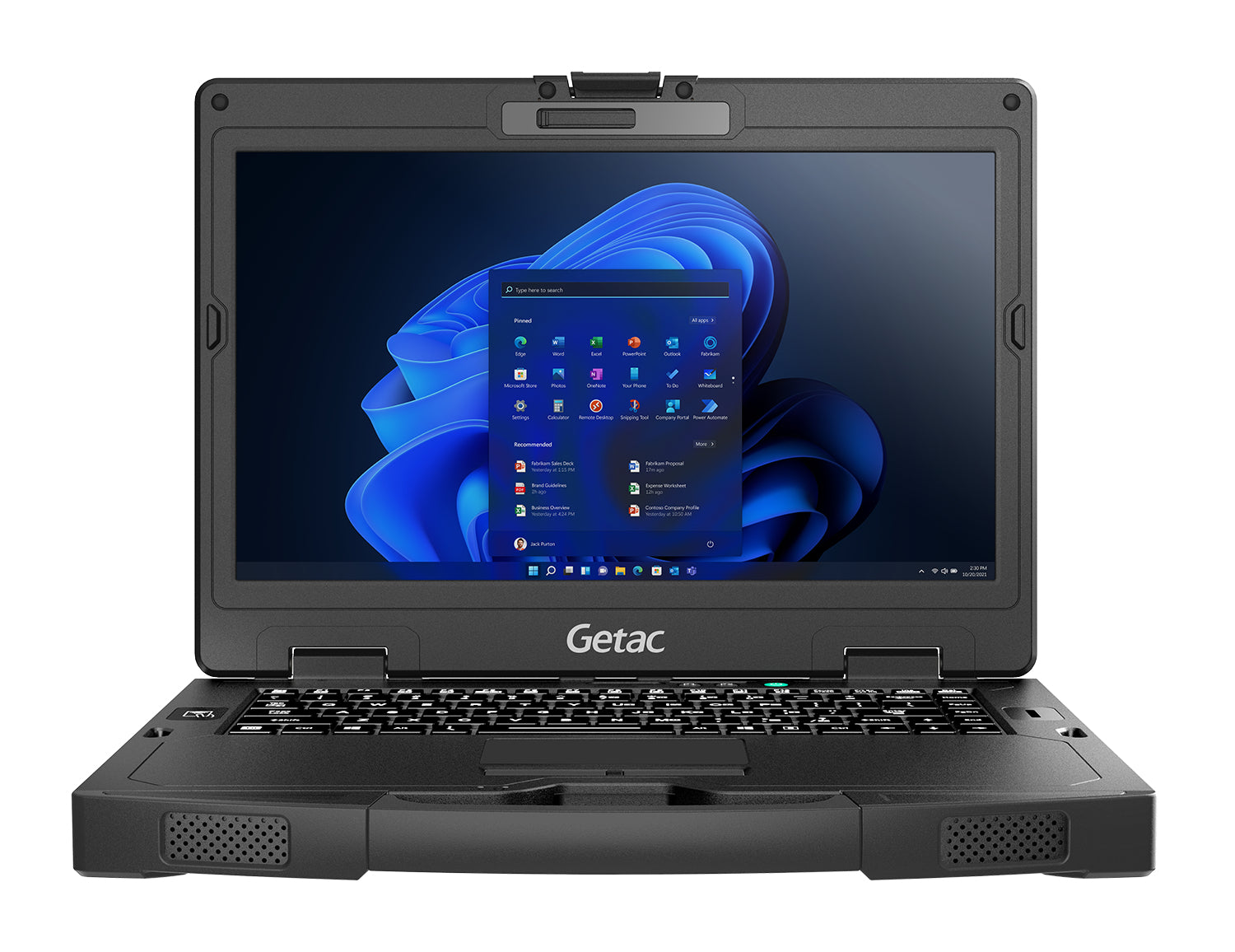 Getac S410 G4 – 14" HD, Core i7-1165G7, 16 GB, 512 GB SSD, Win 11 Pro