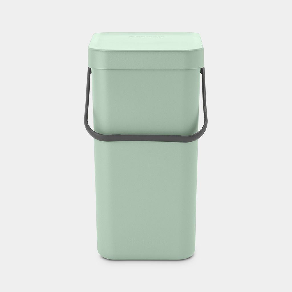 Brabantia Recyclingbox Sort & Go – 12 l – Kunststoff, rechteckig – Hellgrün