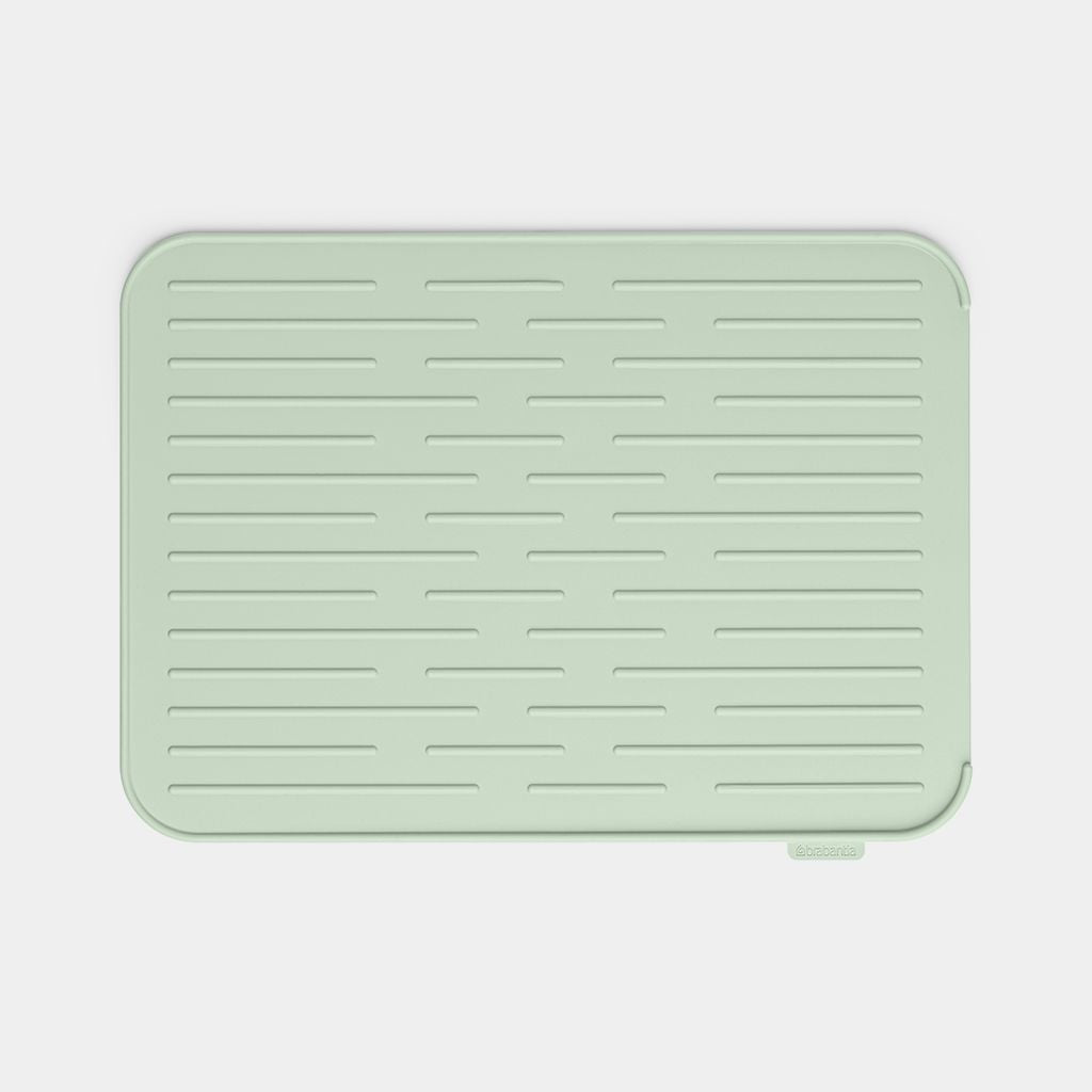 Brabantia Abtropfmatte 32,5 × 43,8 × 0,9 cm, Silikon, Hellgrün
