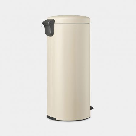 Brabantia NewIcon Treteimer – 30 l – Edelstahl, rund – Beige