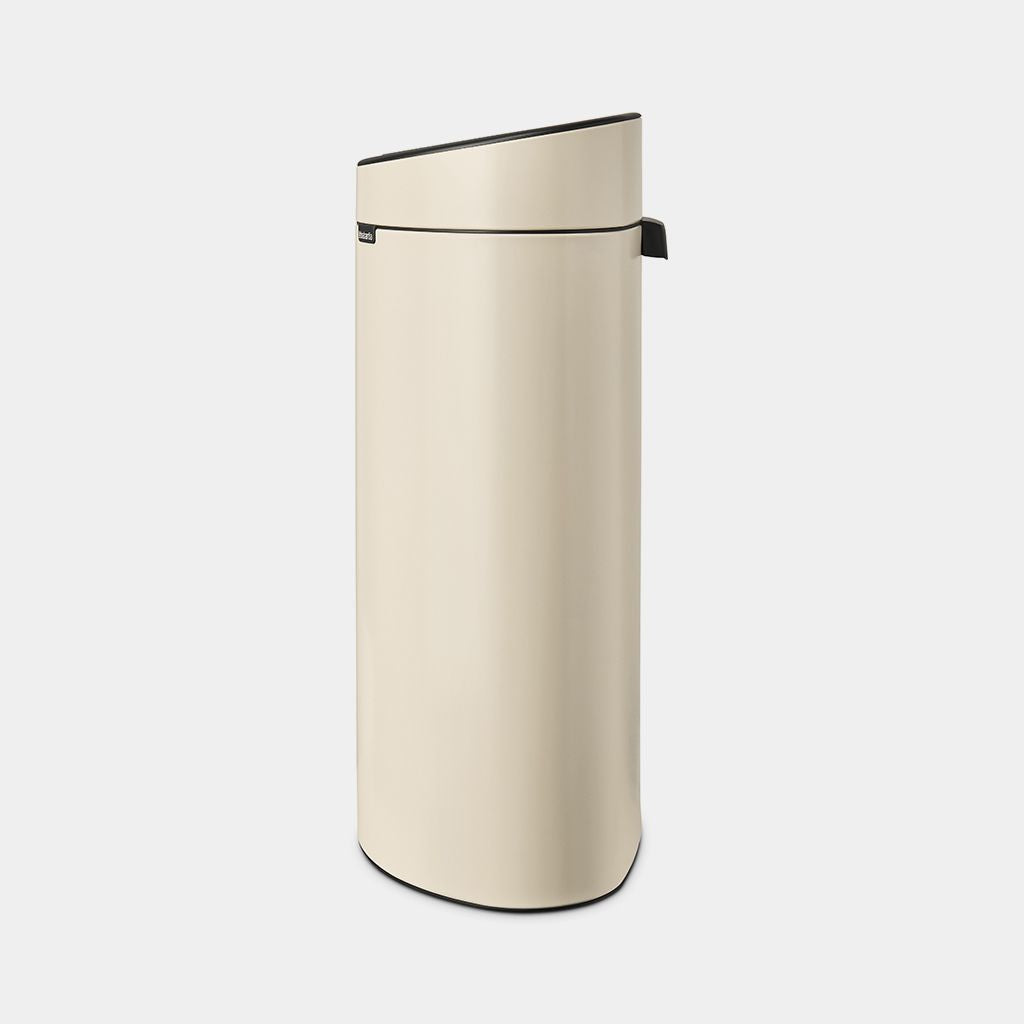 Brabantia Touch Bin New Abfalleimer – 40 l – mit Deckel – Edelstahl – B × H × T 435 × 727 × 302 mm