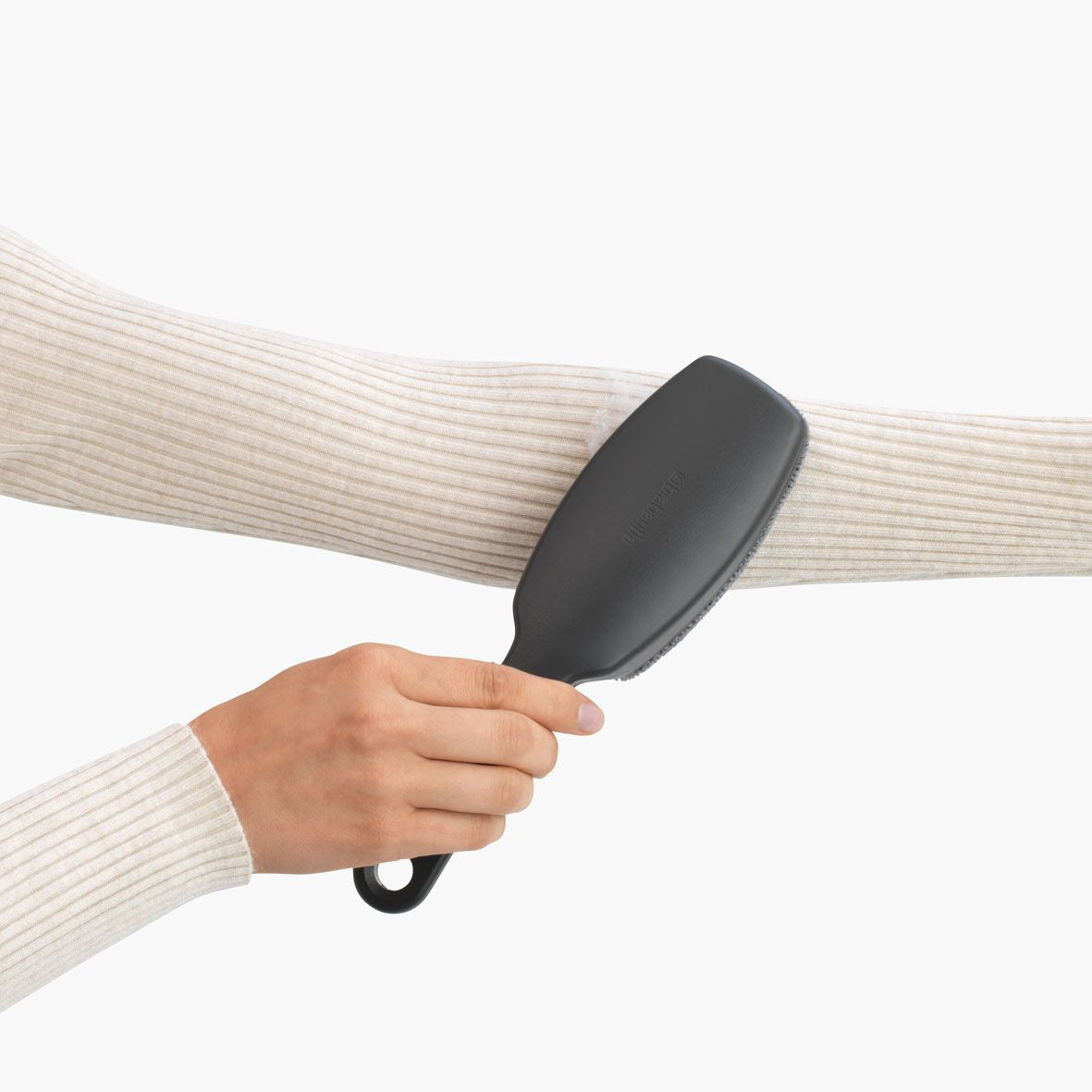 Brabantia Reinigungsgeräte-Zubehör Textilbürste – Velour, grau, 1 Stk., 6,5 × 3,5 × 24,5 cm