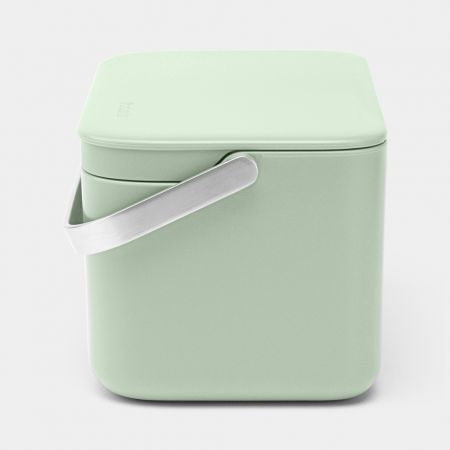 Brabantia Komposteimer Jade – 1,8 l – Kunststoff, rechteckig – Hellgrün