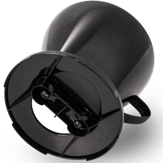 Melitta Kaffeefilter 1x6, Kunststoff, schwarz, spülmaschinengeeignet, für 2 Tassen