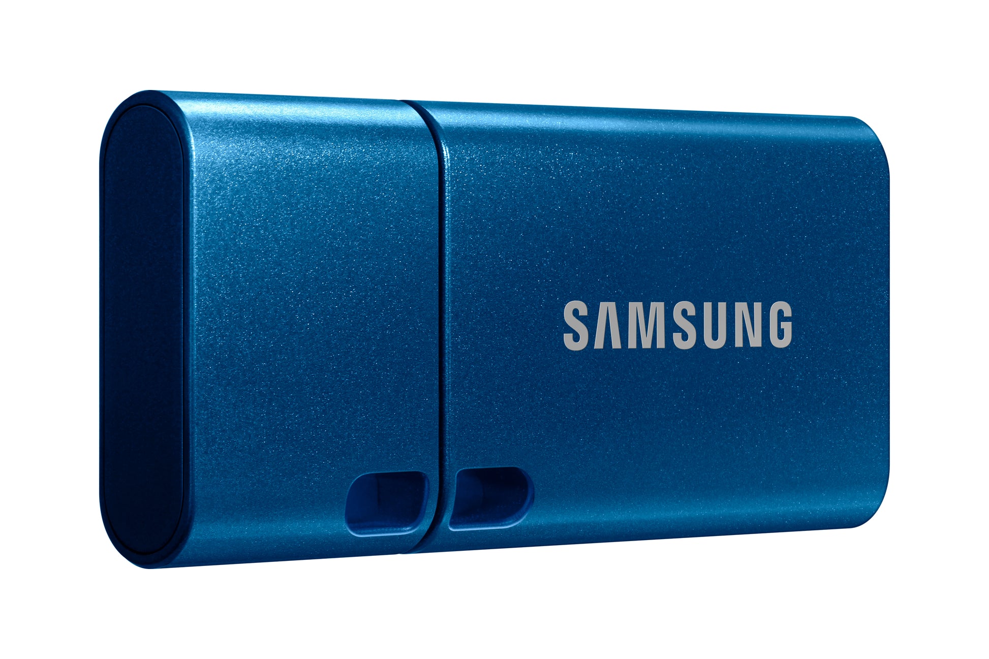 Samsung MUF-64DA USB-Stick 64 GB – USB-C USB 3.2 Gen 1, 300/30 MB/s, mit Kappe, Blau