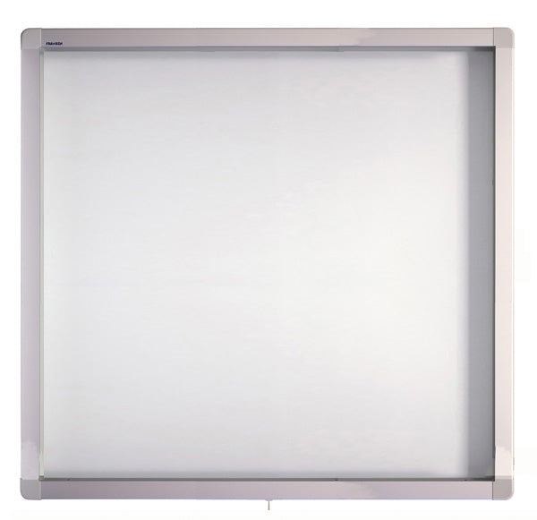 Franken Schaukasten SK8SE – Aluminium, ESG-Glas, abschliessbar, 70,4 × 98 × 4,5 cm