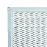 Franken Magnettafel PM3612 – Metall, magnetisch – 60 × 45 cm, 1 Stk. – Silber, Alurahmen