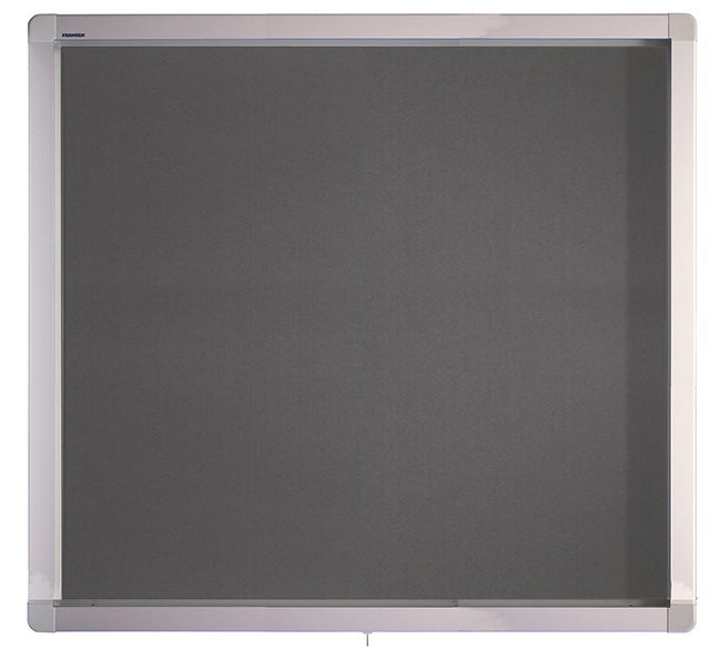 Franken Schaukasten ECO, 8 × A4 – Aluminium, ESG-Glas, abschliessbar, 98 × 70 × 4,5 cm