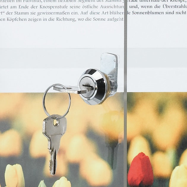 Franken X-tra Line Schaukasten – Klapptür – Kork-Rückwand – 1 × DIN A4 – 280 × 370 × 30 mm – abschliessbar
