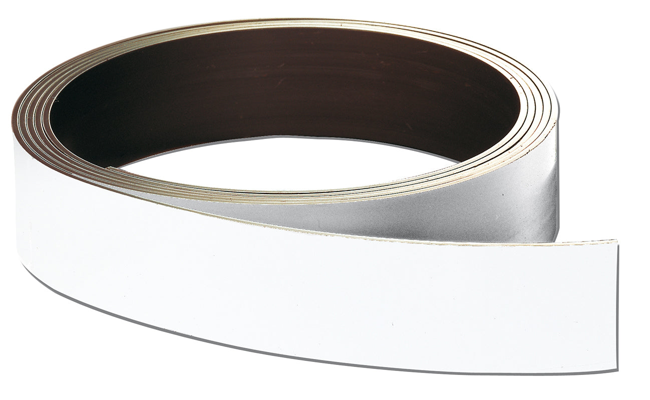Franken Magnetband selbstklebend – 20 mm × 10 m, weiss
