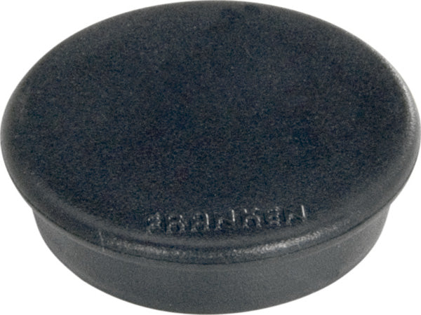 Franken Tafelmagnete – Ø 24 mm, 10 Stk., schwarz