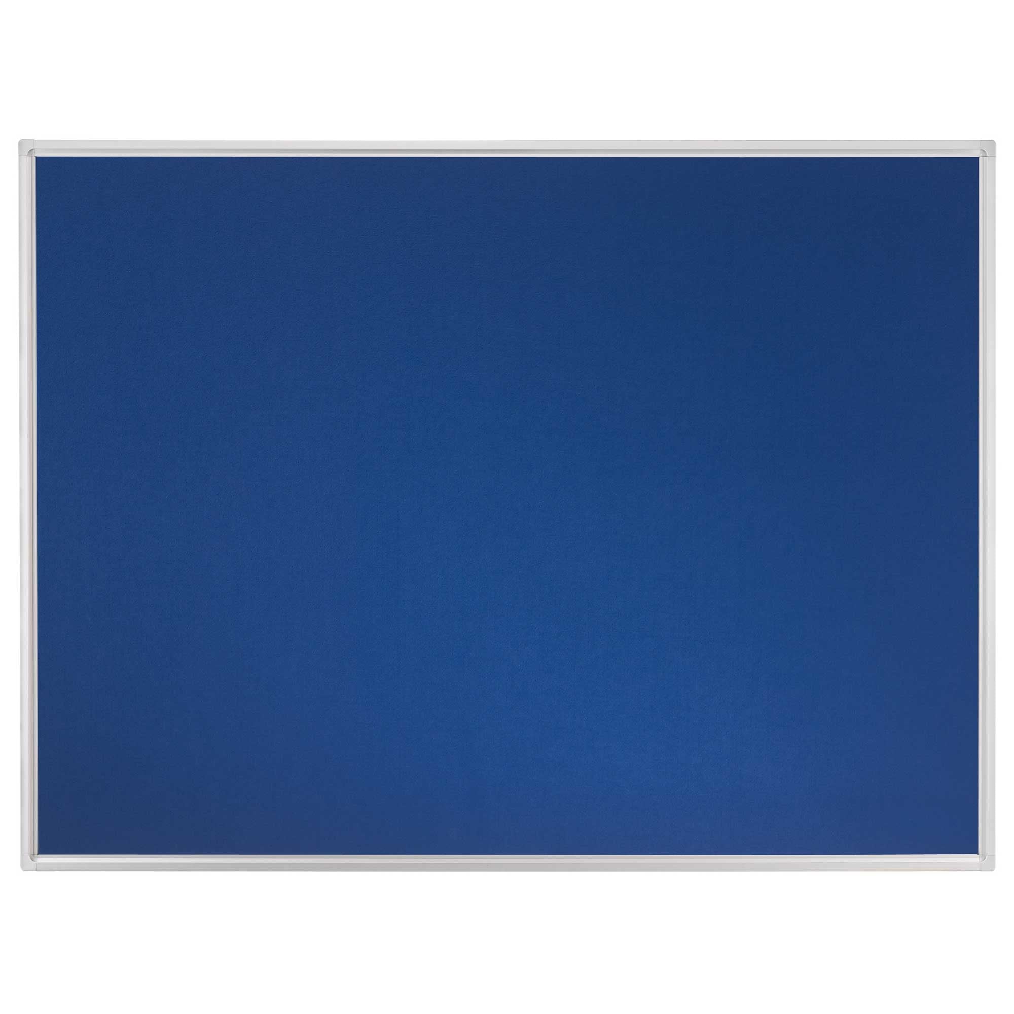 Franken Textiltafel für Stellwandsystem ECO – 1'500 × 1'200 mm, Filz, blau