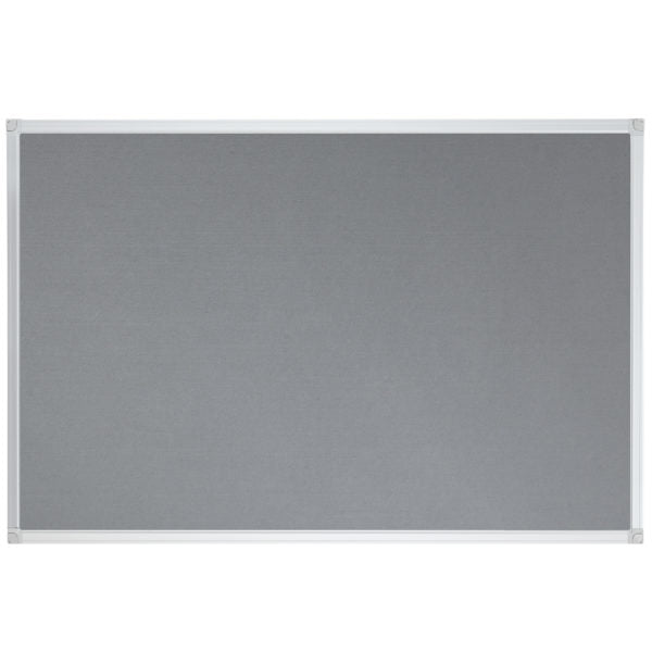 Franken X-traLine Pinnwand – 60 × 45 cm, Filz, Grau