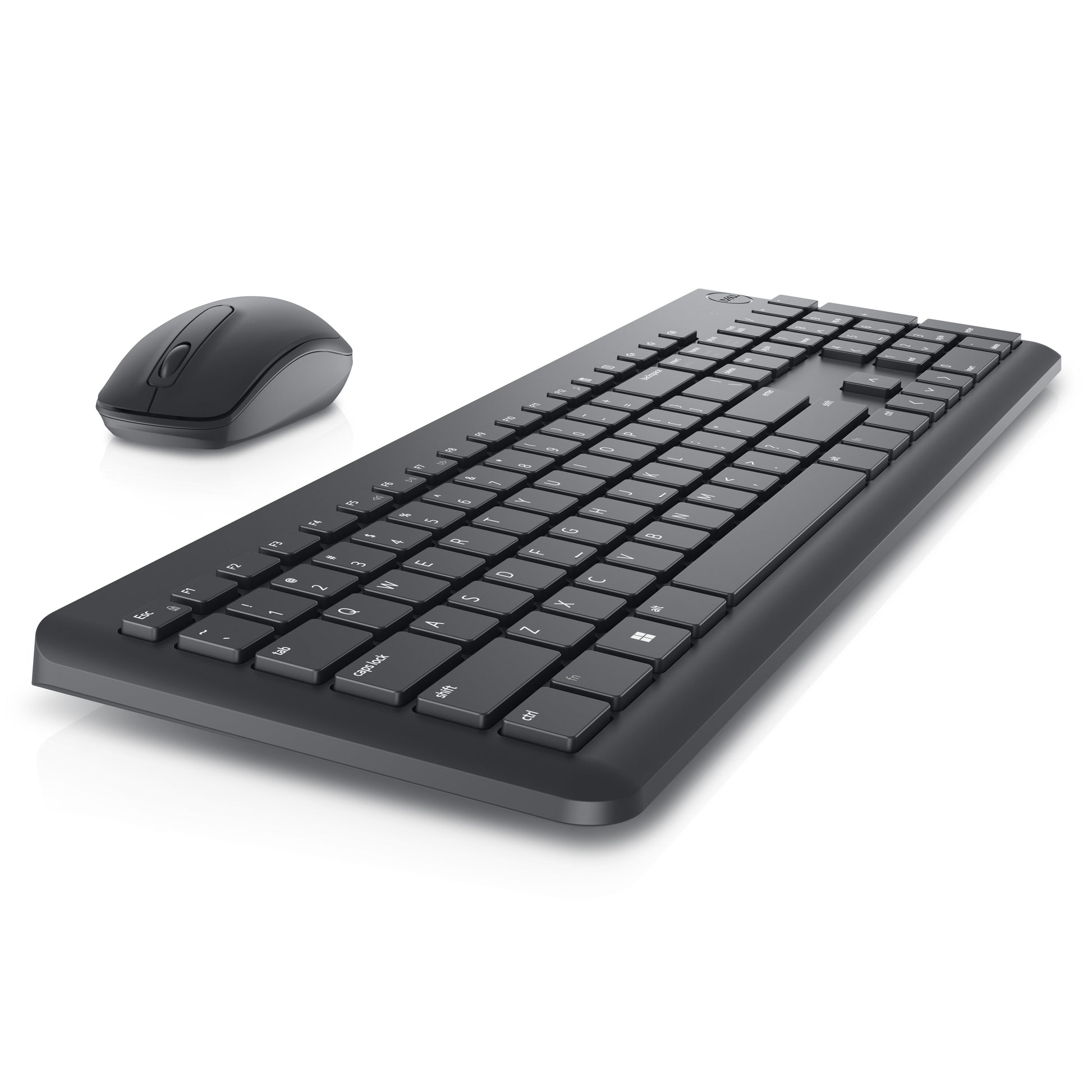 DELL KM3322W – Tastatur-Maus-Set – 2,4 GHz – QWERTY (US-INT) – Schwarz