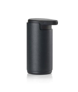 Zone Denmark Seifenhalter – ABS/Aluminium, Wand- und Tischmontage, 8,7×8,7×14,4 cm, Schwarz