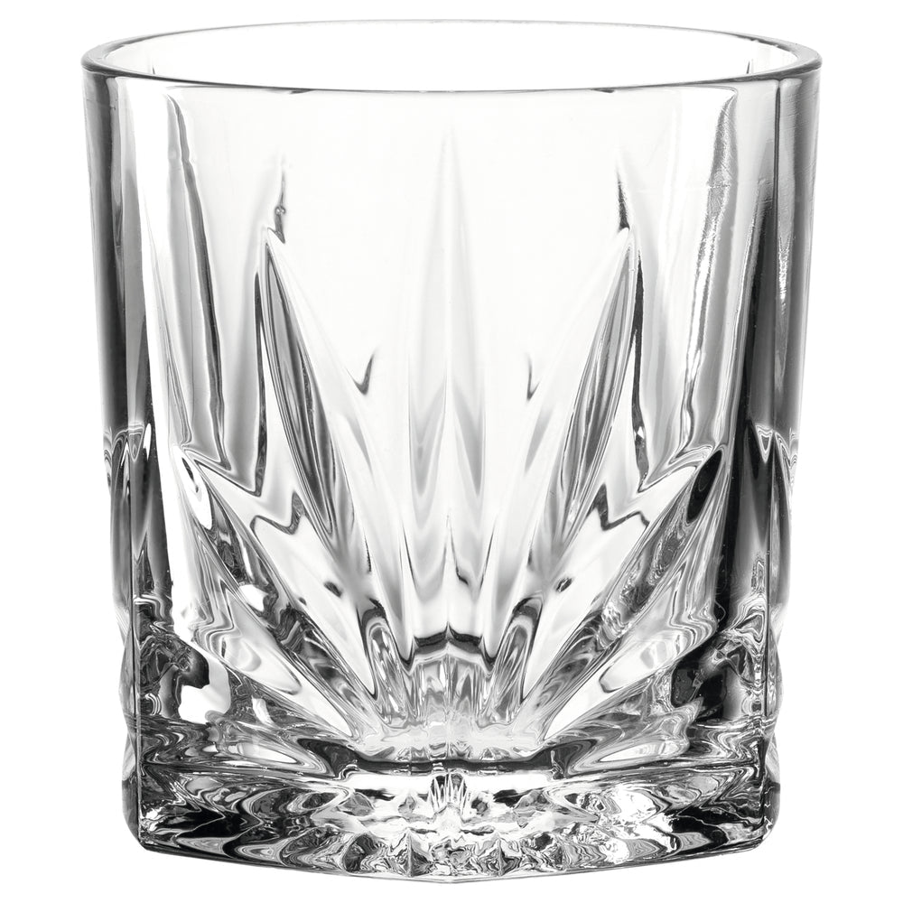 LEONARDO Whiskyglas Capri – 4er Set, 220 ml, Ø 7,6 cm, Kalk-Natron-Glas, Transparent, spülmaschinenfest